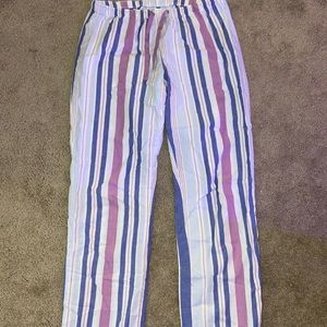 Old navy striped pajama pants